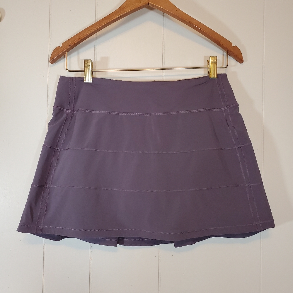 Lululemon Tennis Skirt Athletic Skort Muted Purple Size 6 Tall